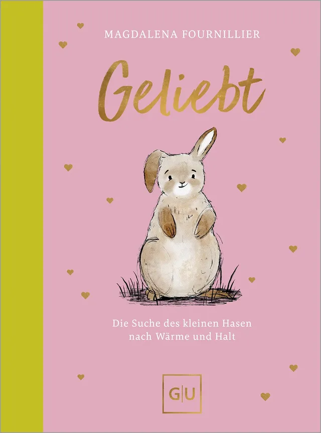 gu-kompass-geliebt-bilderbuch-halbleinen-buch-geschenk image 1