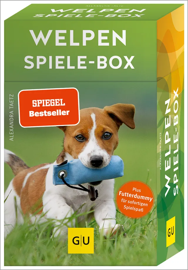 gu-tierratgeber-welpen-spiele-box-buch-mit-futterbeutel-hund image 1